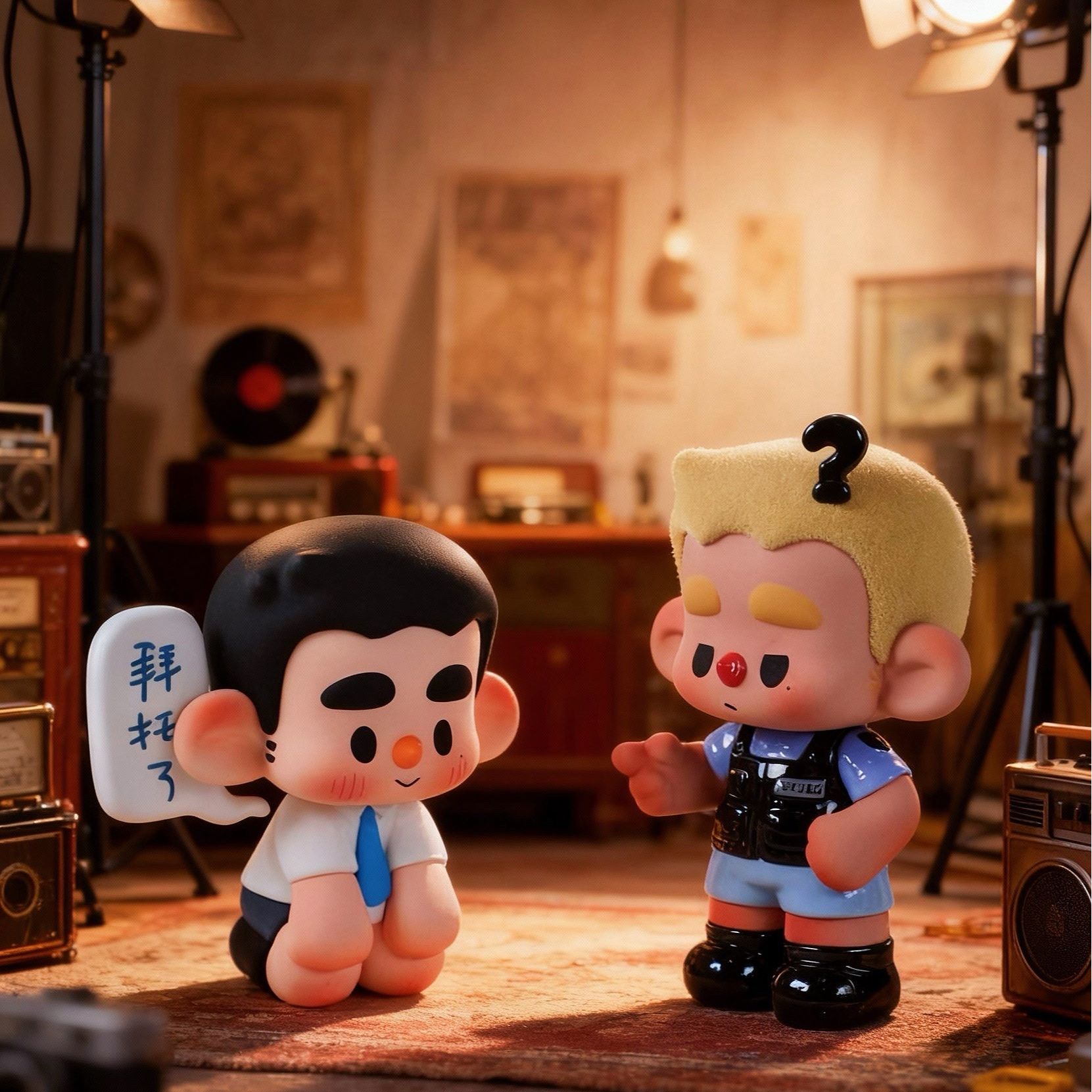 黑灯屋【拆盒】HUROBO片场大冒险系列盲盒潮玩