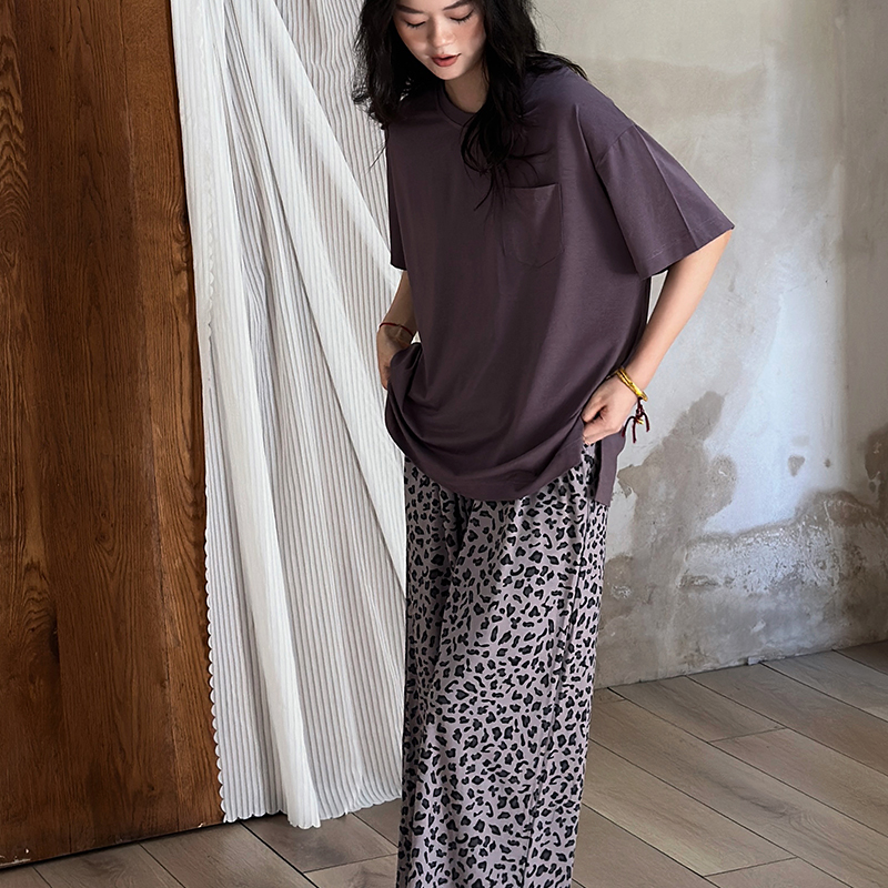 2025年新款睡衣女款春夏季纯棉薄款短袖长裤休闲可外穿家居服套装