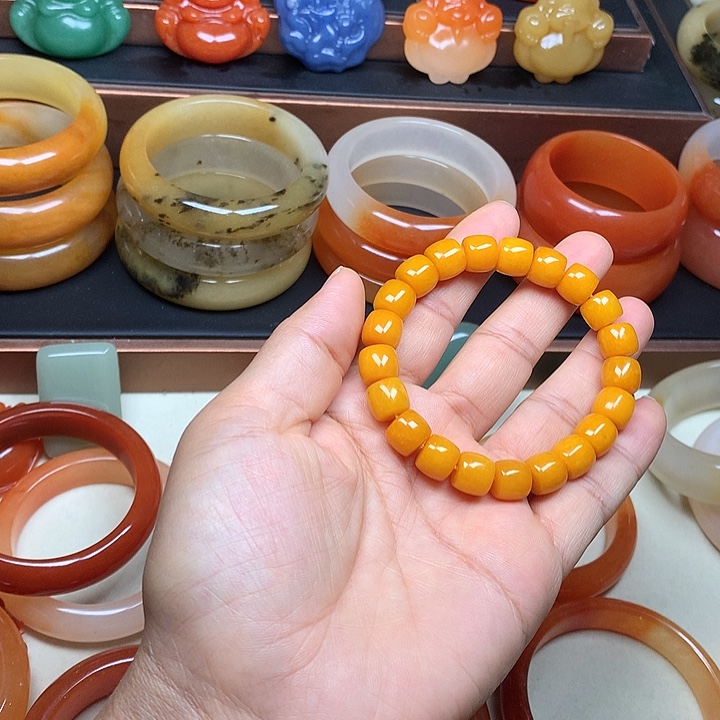 石英质玉未镶嵌手串