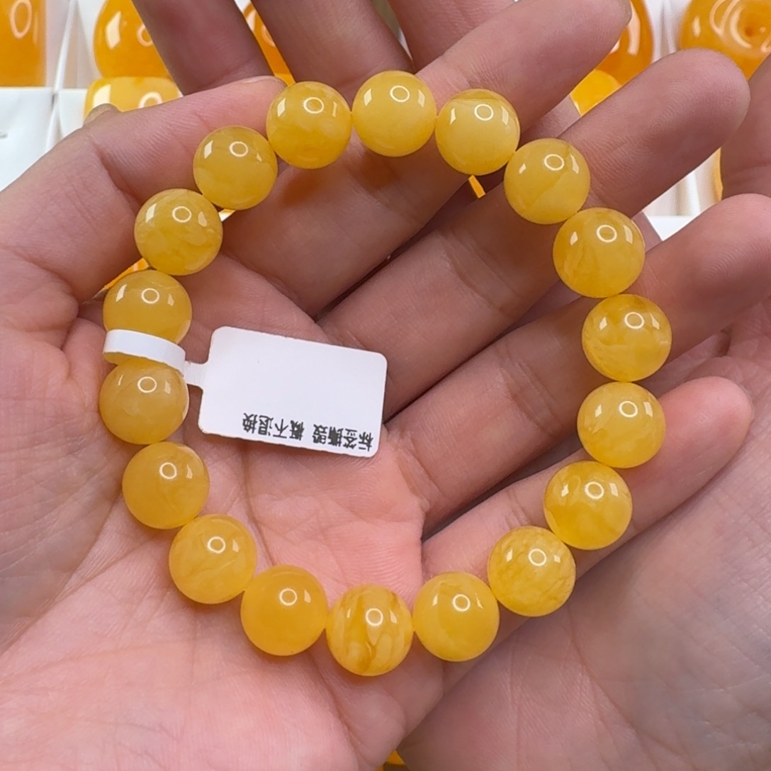 蜜蜡毛衣链未镶嵌❣️****