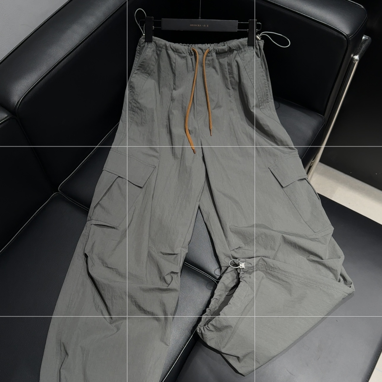 透气工装裤慵懒风百搭休闲裤速干裤日系初恋风夏季潮流抽绳