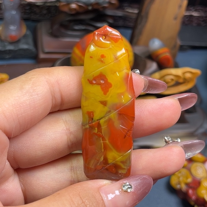 玛瑙/玉髓未镶嵌颈饰