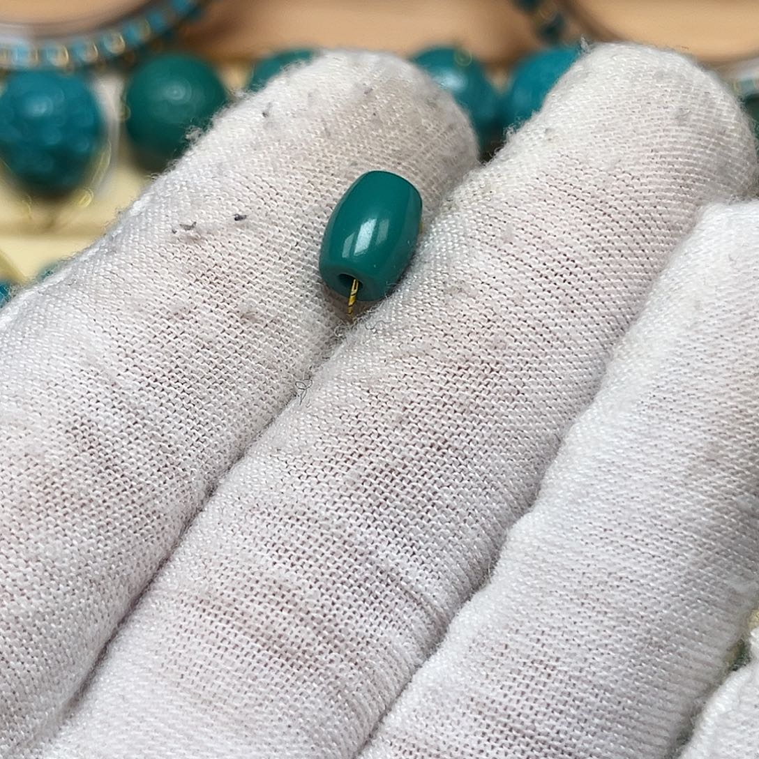 绿松石未镶嵌珠宝奇石1033/7.0mm