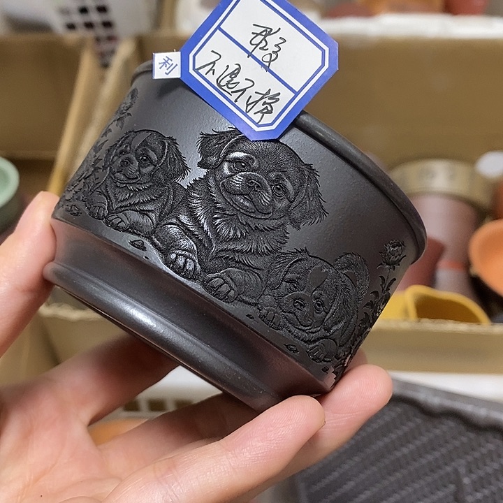 茶杯紫砂瑕疵不退不换介意勿拍