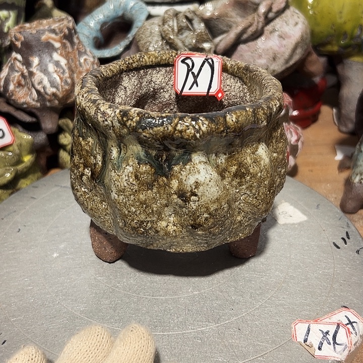 粗陶花盆制作就这样了，现在