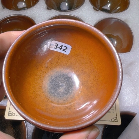 茶盏原矿原釉柴烧建盏