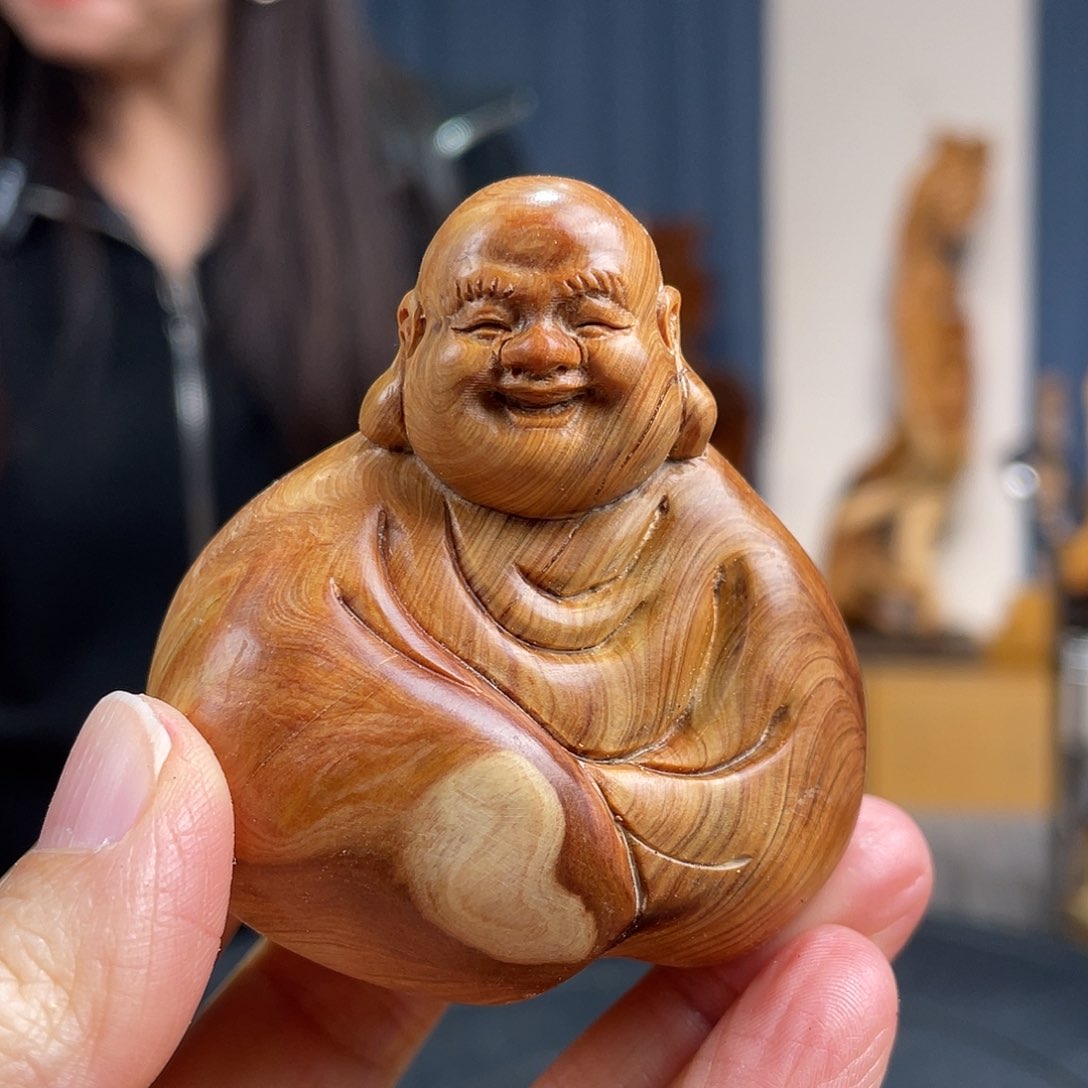 柏木（崖柏）手把件