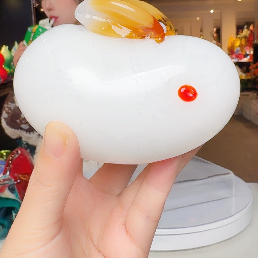 琉璃手工艺品我也要努力去完成我