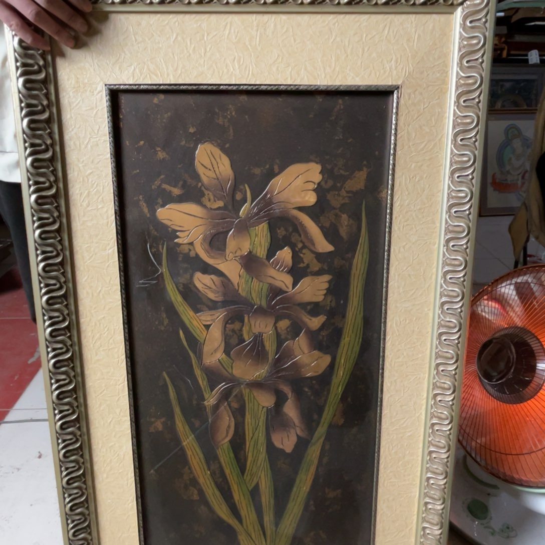 中古框画有些瑕疵看好下单不退不换