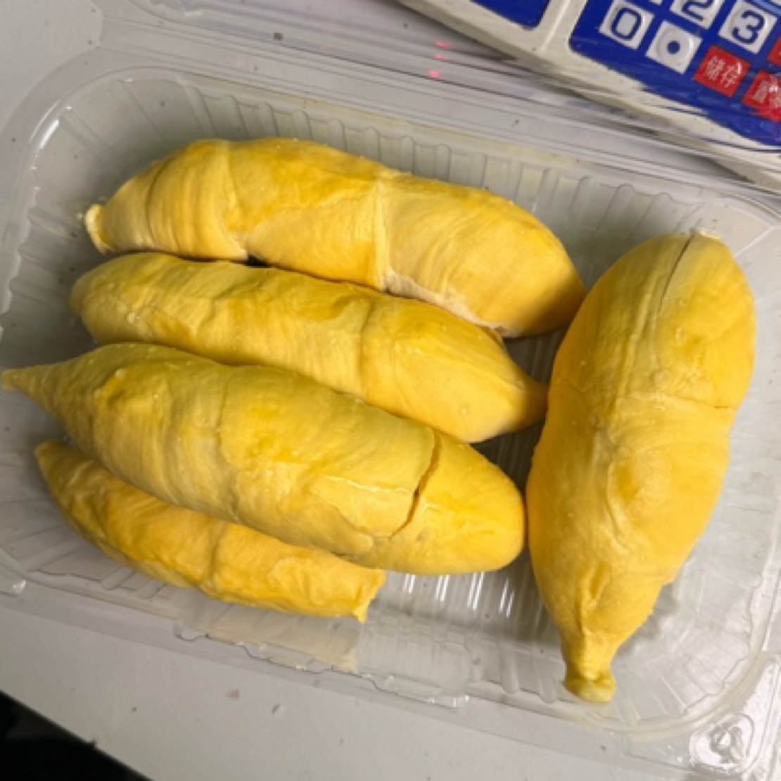 750g一斤半纯肉泰国金枕鲜榴莲果肉核小现开软糯香甜榴莲同城送榴莲同城配金枕泰国