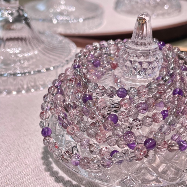 【春知意】天然超七三圈手串高品质超七 多样性只发其一