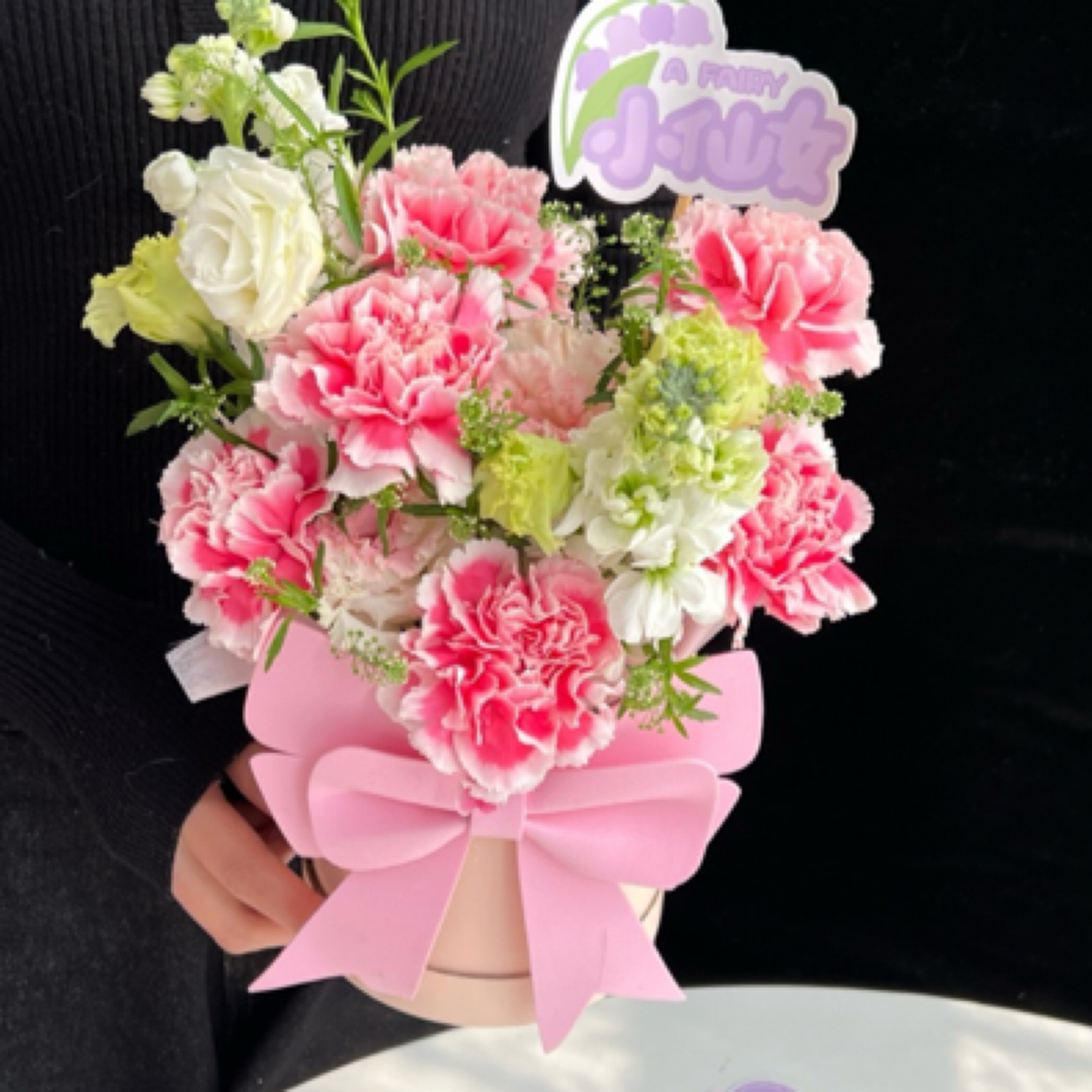 女神节抱抱桶花礼