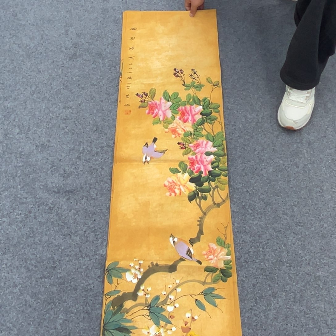 国画宣纸纯手绘字画
