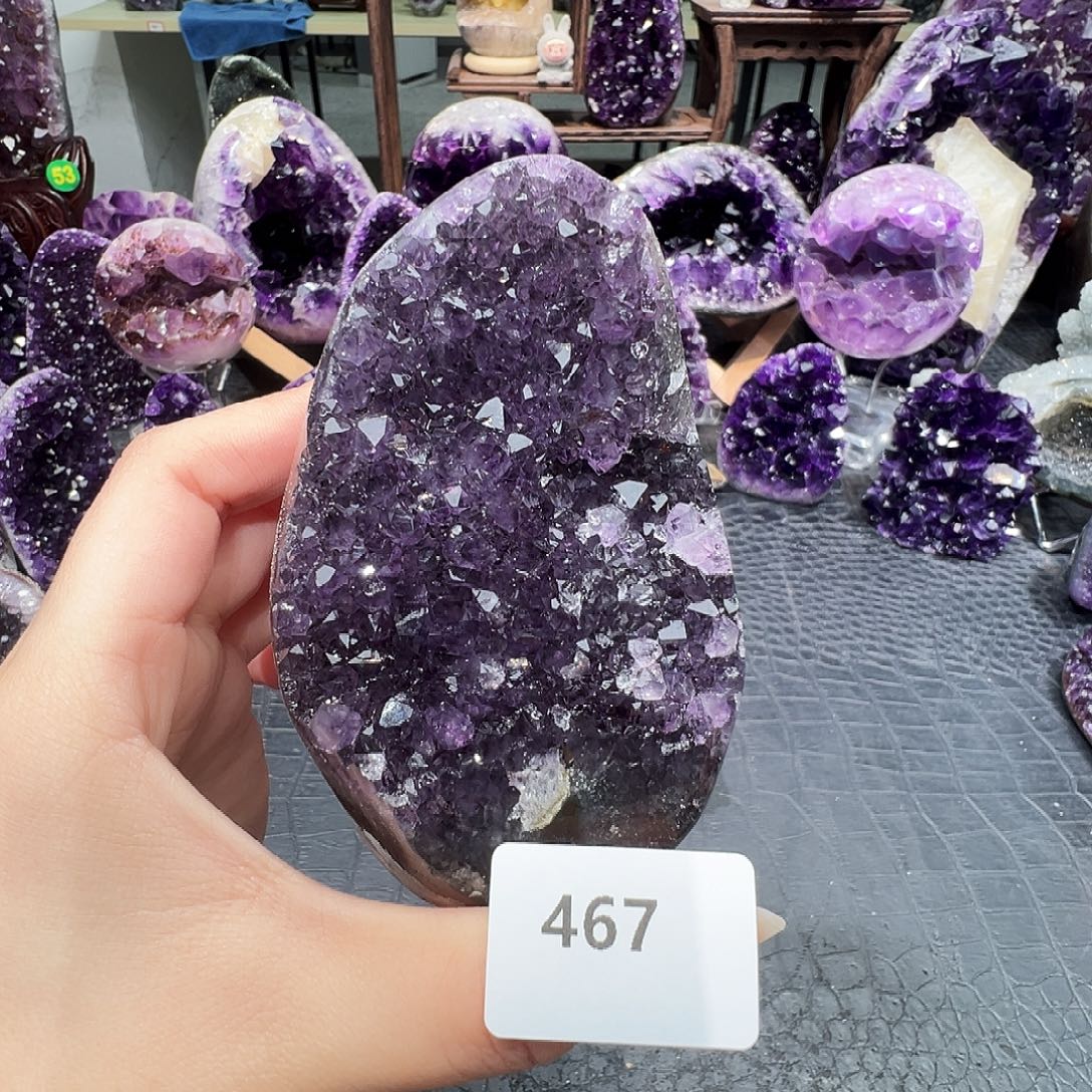 未镶嵌珠宝半成品紫晶