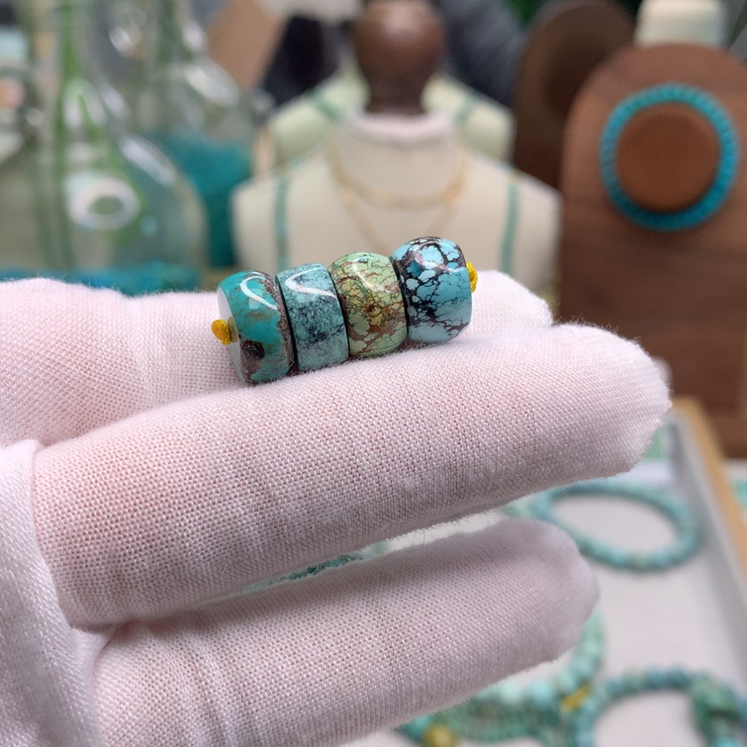 绿松石未镶嵌配饰