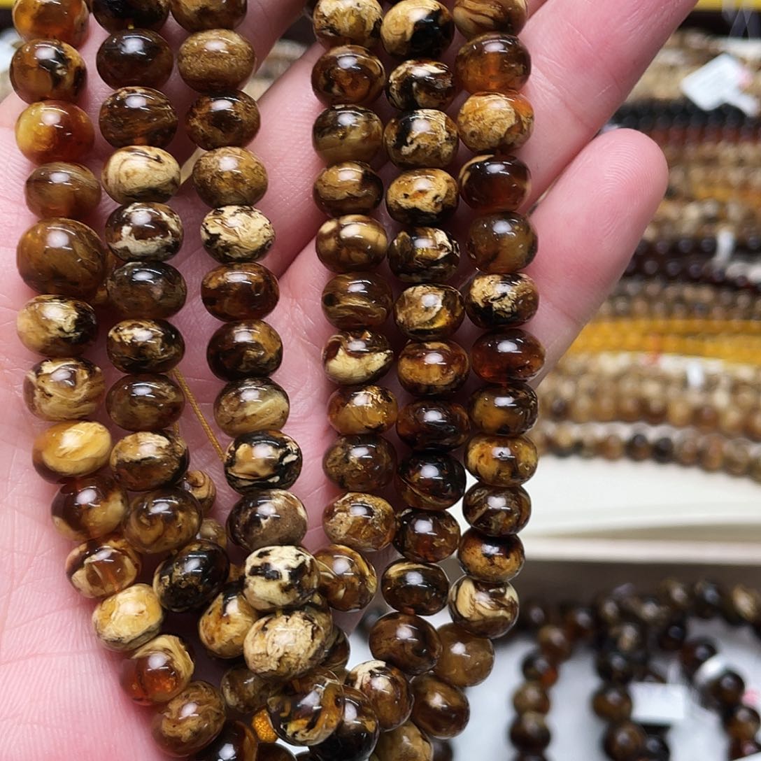 未镶嵌琥珀裸石漫****楼九70578