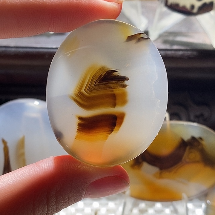 玛瑙/玉髓未镶嵌颈饰