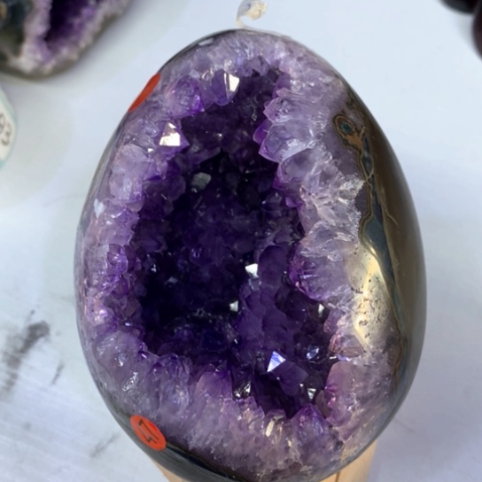 紫晶摆件未镶嵌好好