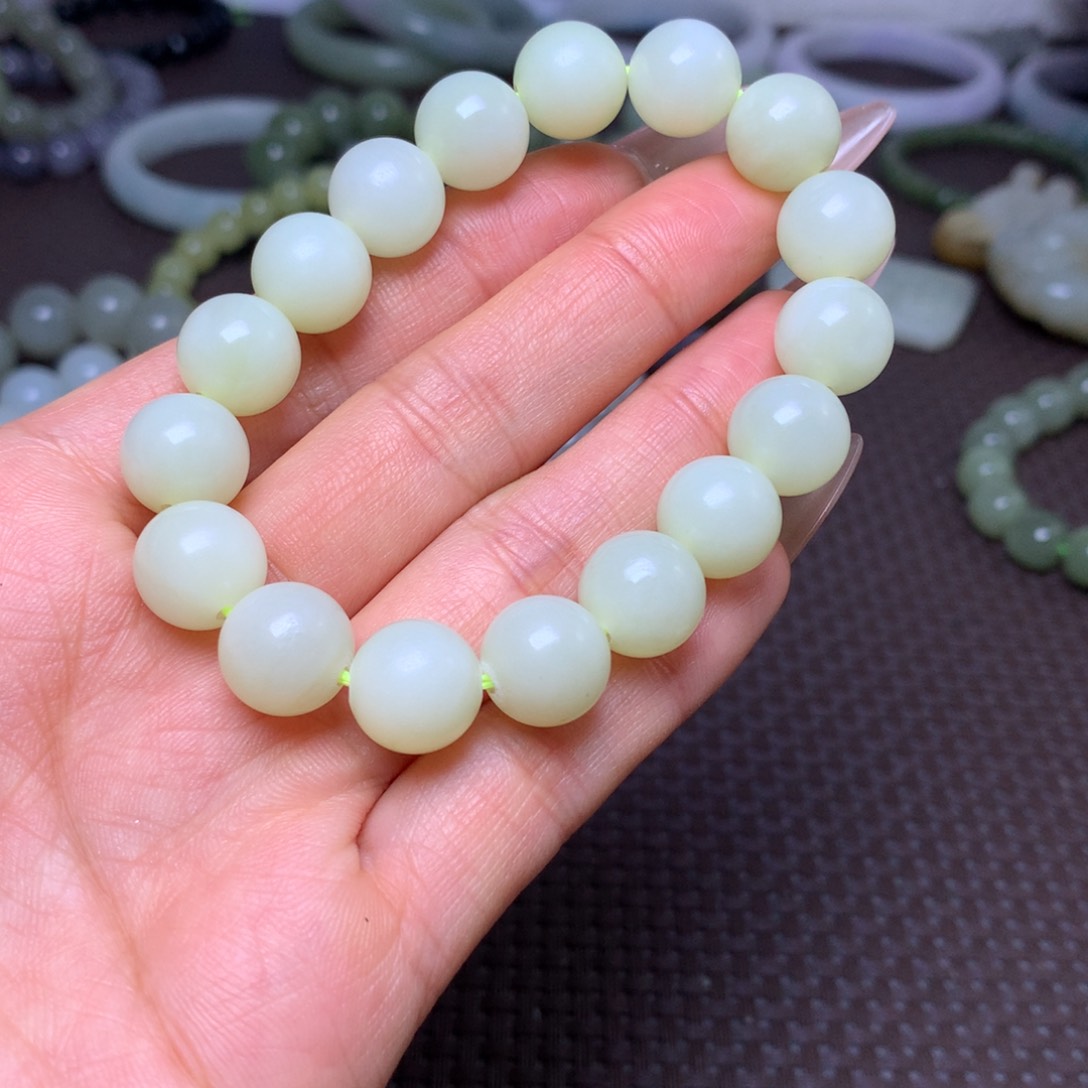 未镶嵌手串和田玉卡12