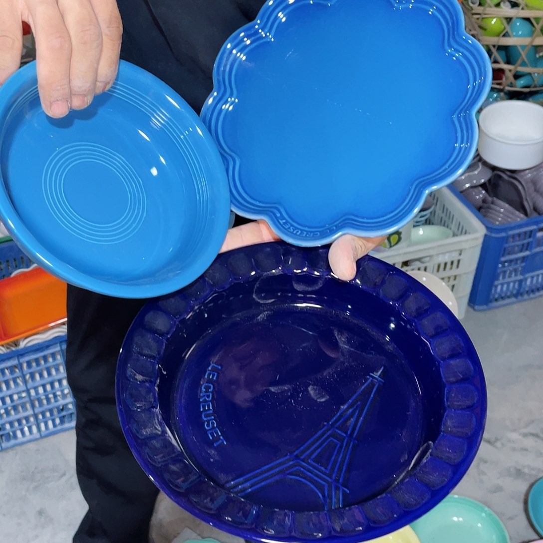 瓷片微瑕陶瓷餐具3个装