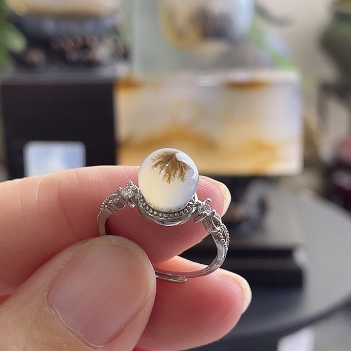 玛瑙/玉髓合金珠宝半成品