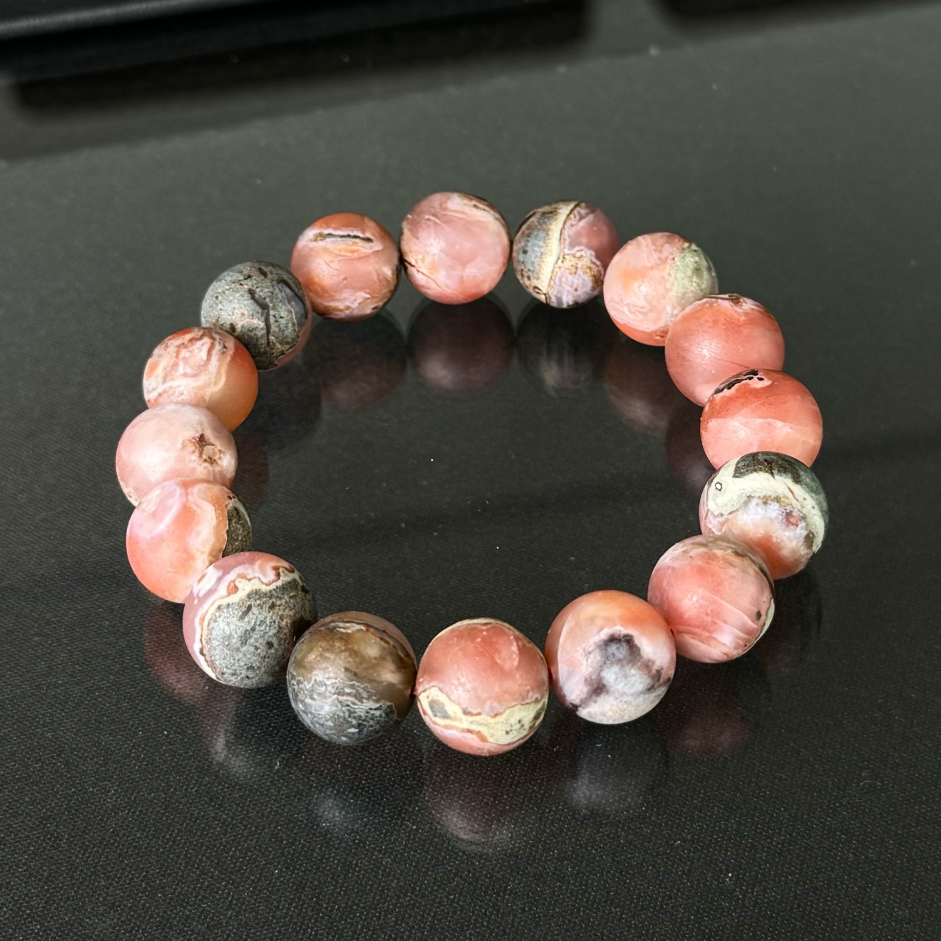 油画风·包浆南红· 养成系12mm＋