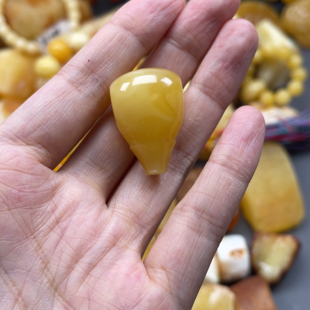 【闪购商品】未镶嵌定制琥珀天然琥珀蜜蜡原石定制