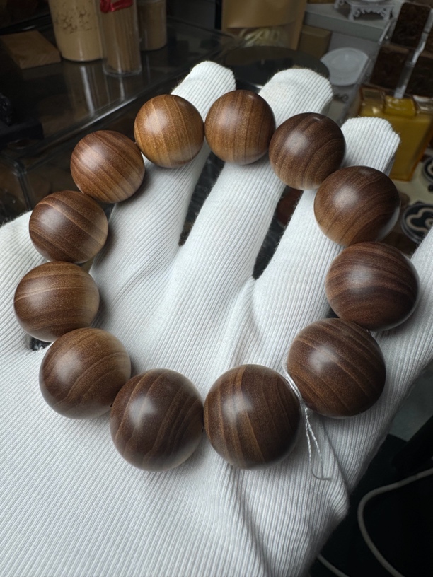 老山檀香老料横纹2.0浮水