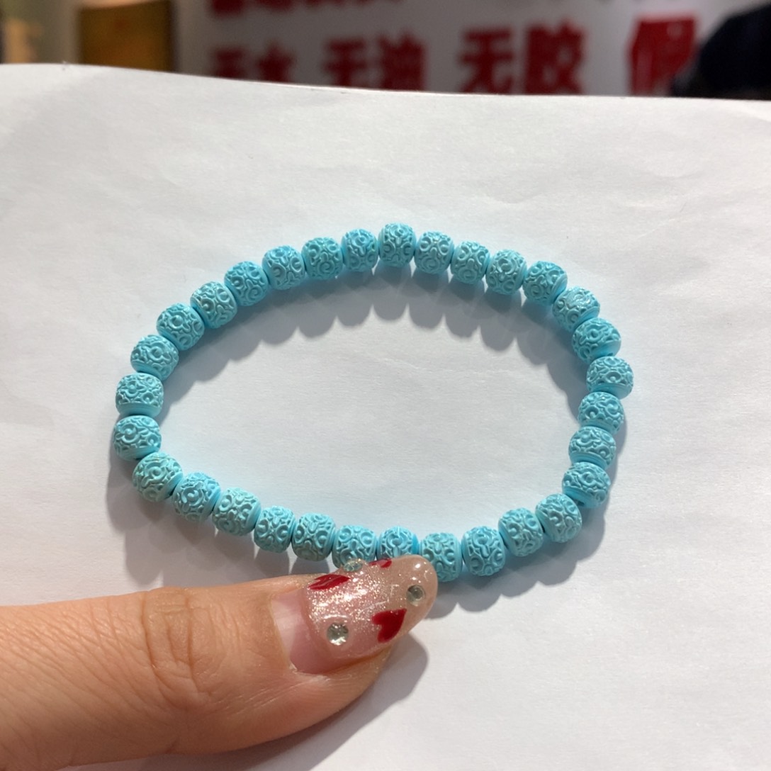 绿松石单圈未镶嵌