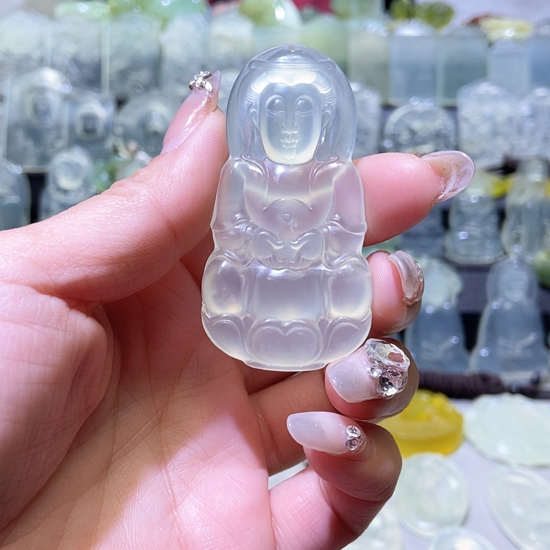 岫玉吊坠未镶嵌吊坠