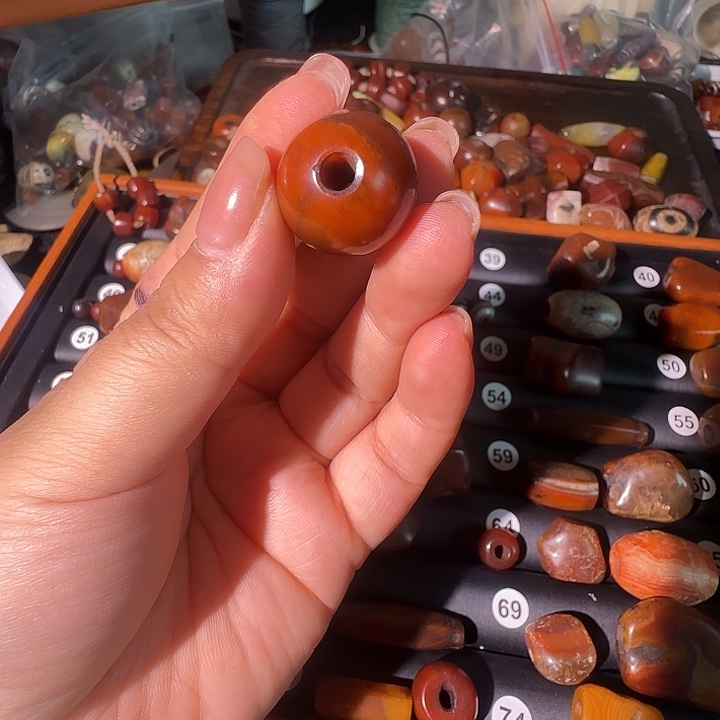 玛瑙/玉髓珠子未镶嵌
