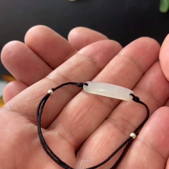 翡翠未镶嵌手绳嘎嘎好