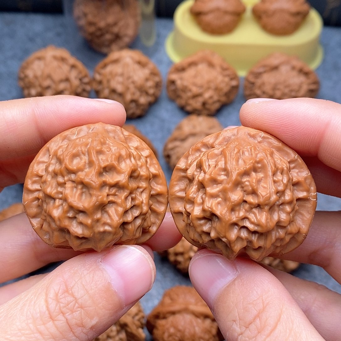 文玩核桃把件瓷娃娃40尺