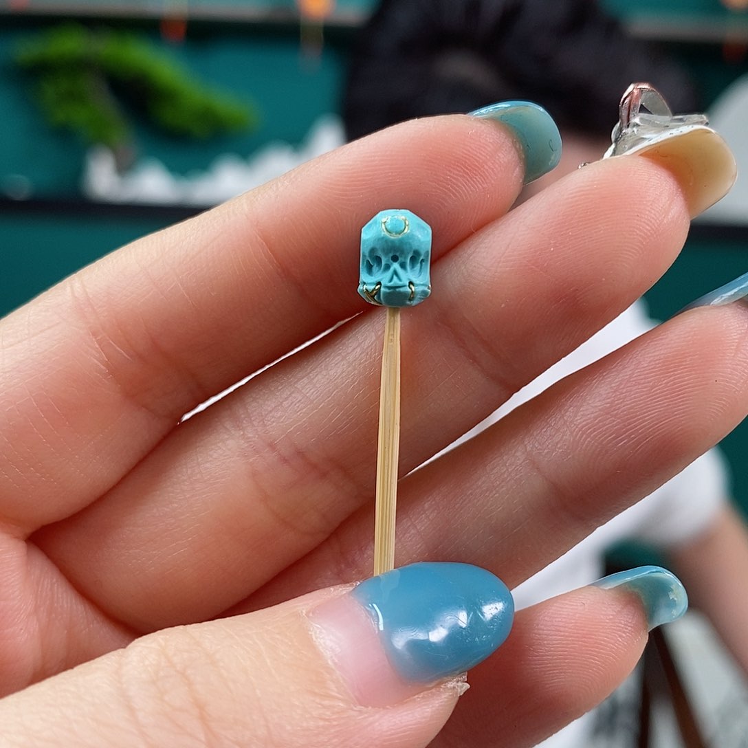 绿松石珠宝奇石未镶嵌