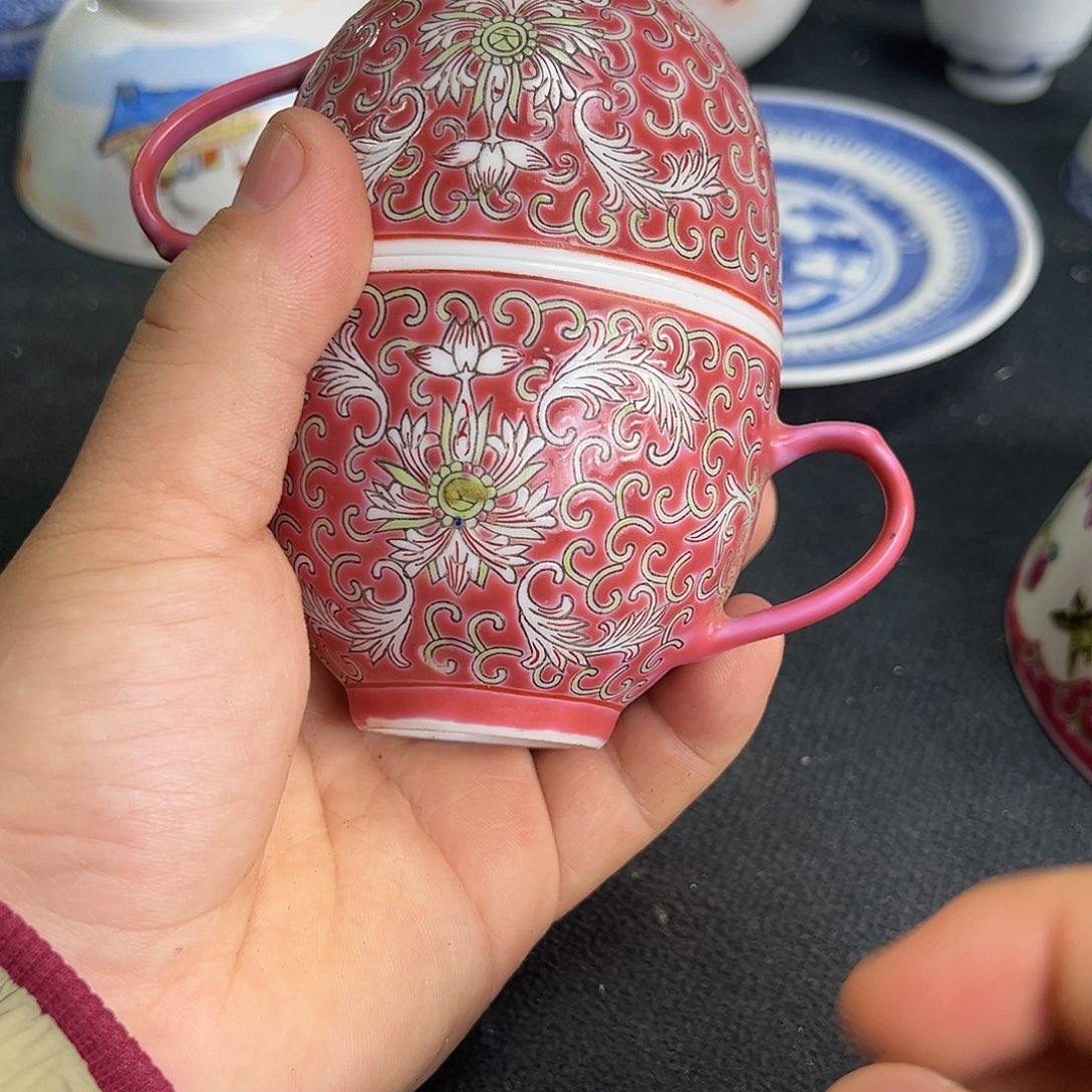 秋***秋杯景德镇陶瓷杯子