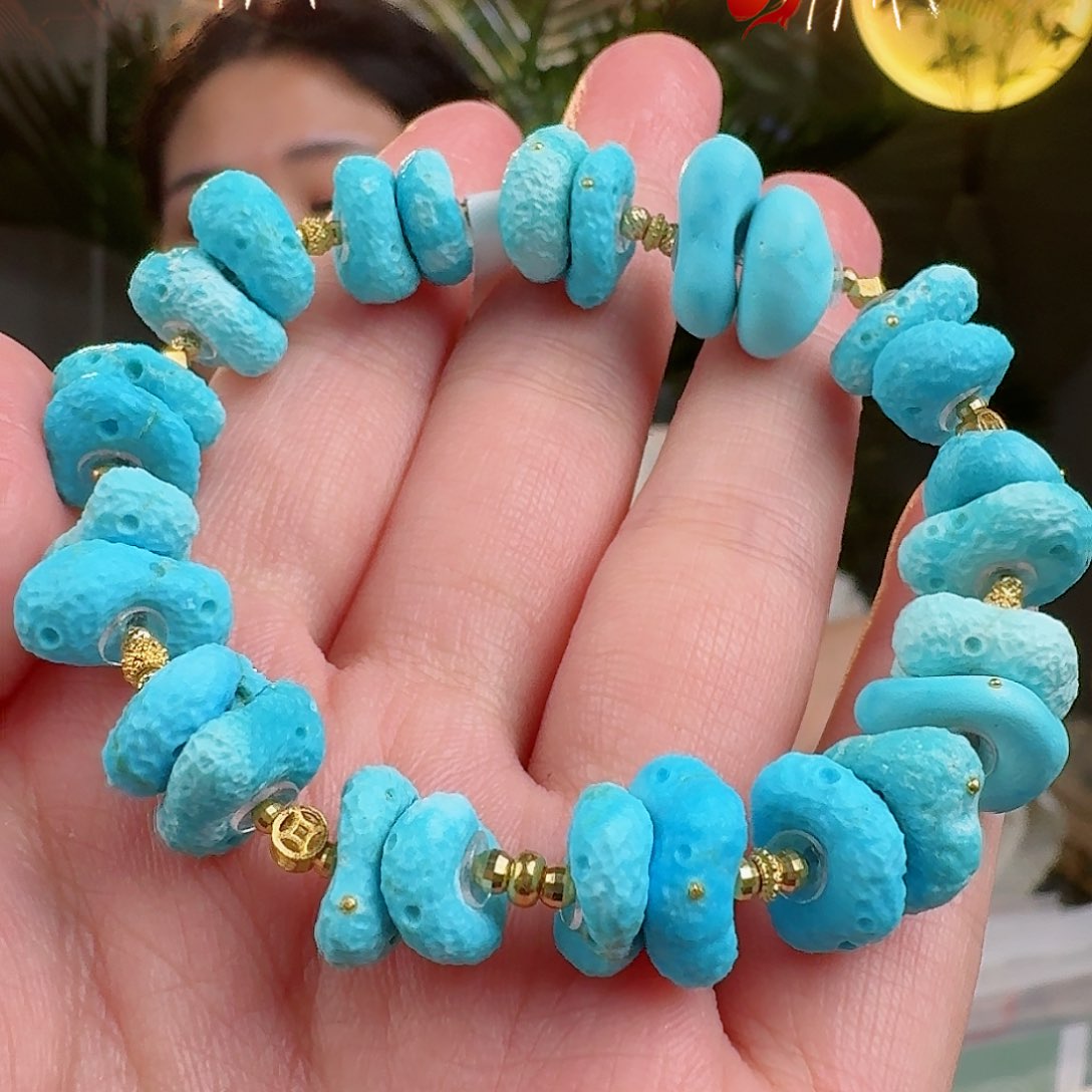 绿松石珠宝奇石未镶嵌