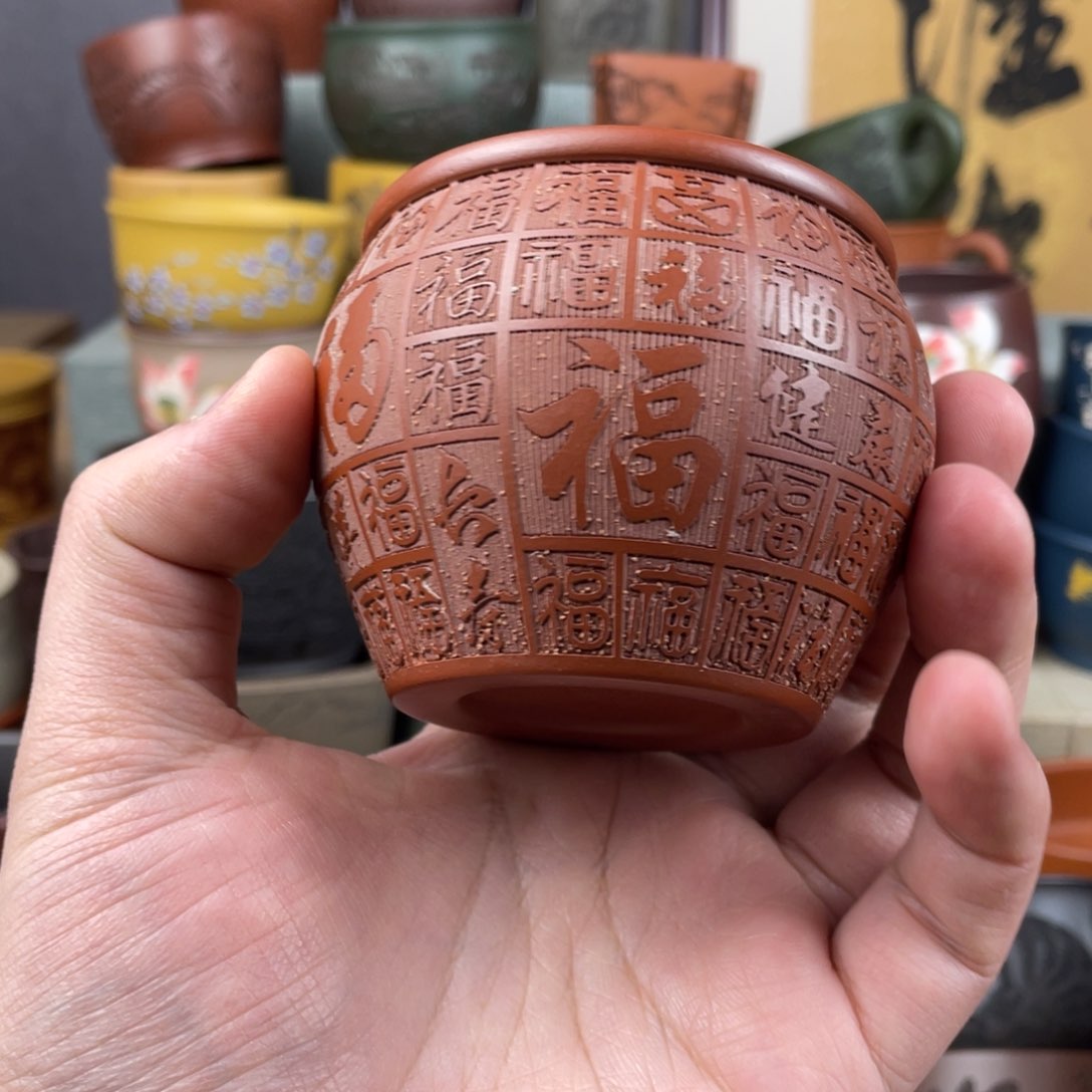 紫砂茶杯紫砂茶杯