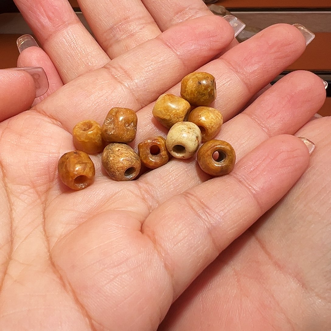 剛***卯和田玉未镶嵌挂件