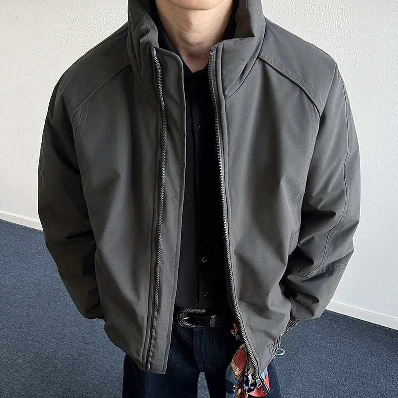 美式三防立领飞行夹克棉服男女秋冬季加厚cleanfit短款棉衣外套