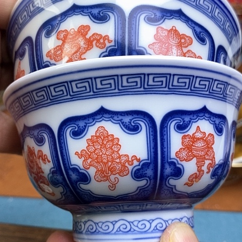 景德镇陶瓷藏式茶碗