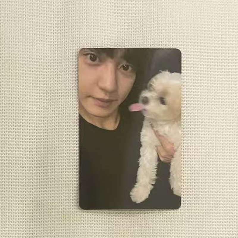 【正版现货】Exo朴灿烈抱狗灿 smini 扎特小卡 solo2 朴灿烈小卡