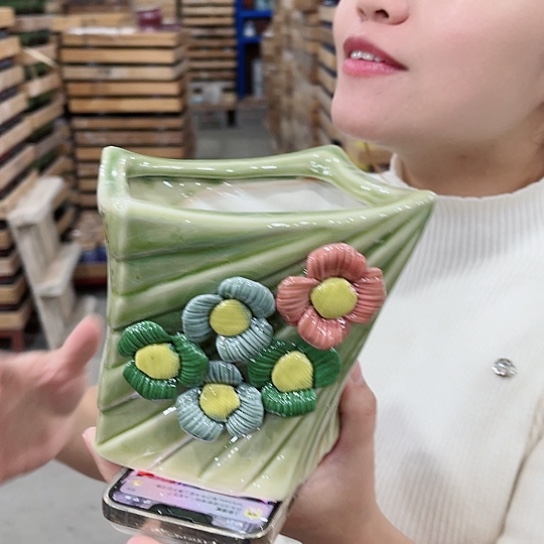 红陶花盆直播间价格的价格