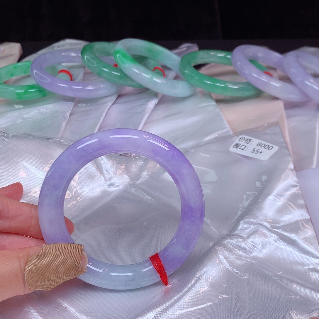 翡翠手镯未镶嵌翡翠手镯56