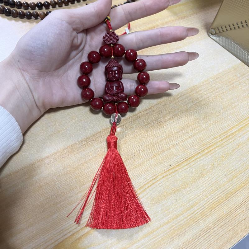 含辰砂工艺品含辰砂工艺品100精品车挂件【无礼盒】