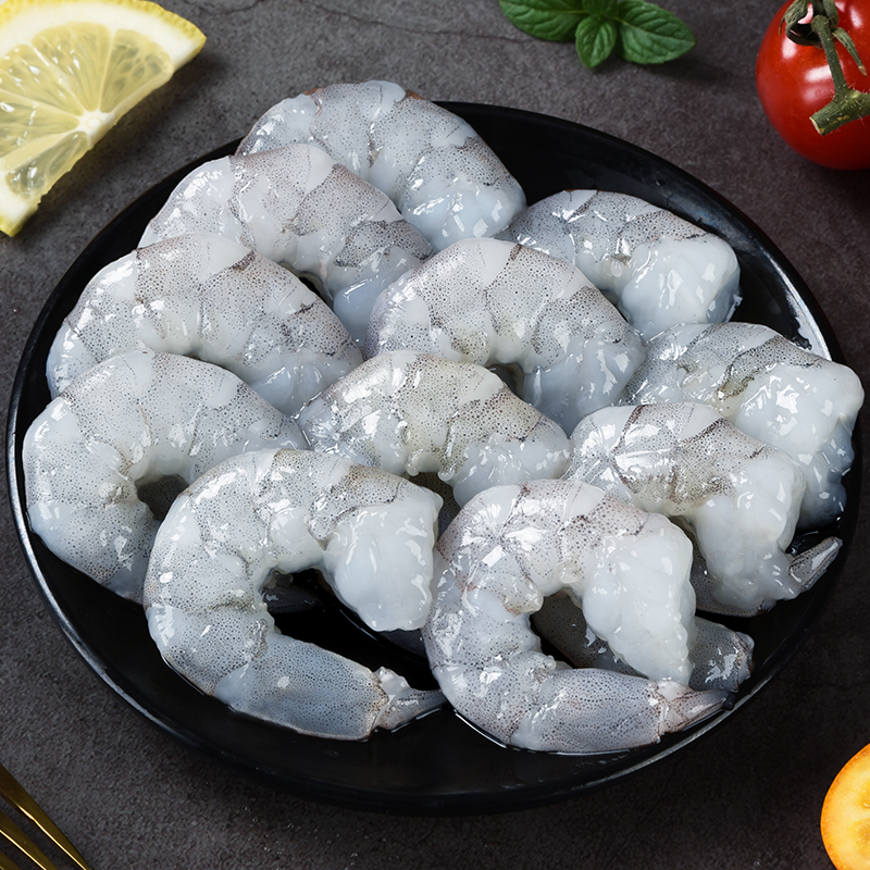 顺丰次日达【到手8包】新鲜大虾仁 海虾去虾线 青虾仁每包150克