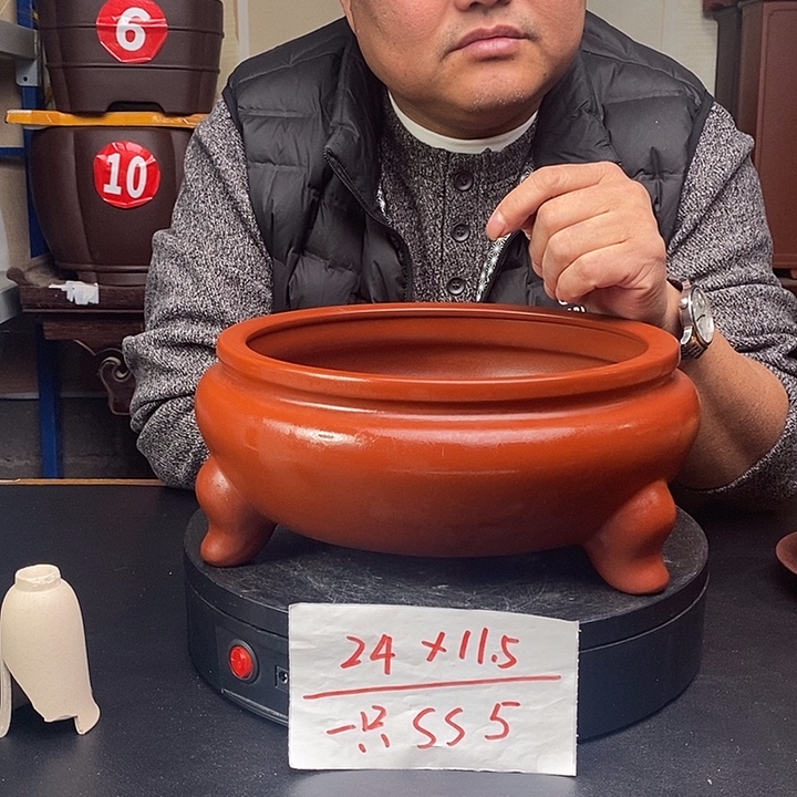 花盆紫砂货号一只SS5