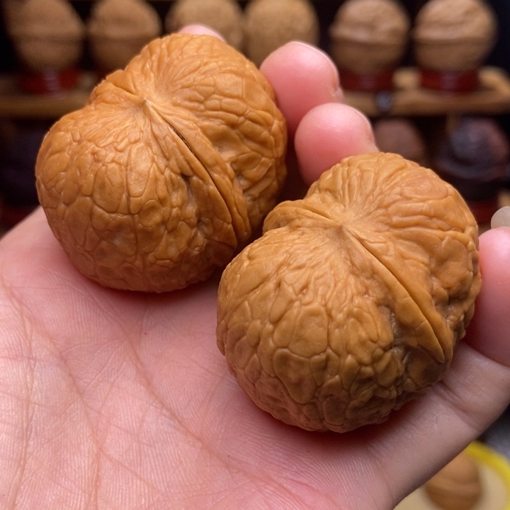 文玩核桃吊坠寿星元宝27