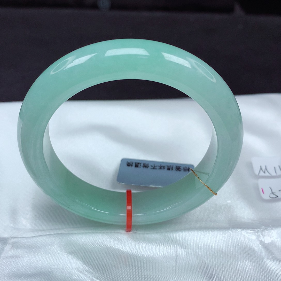 未镶嵌手镯翡翠52圈552超级性价比！