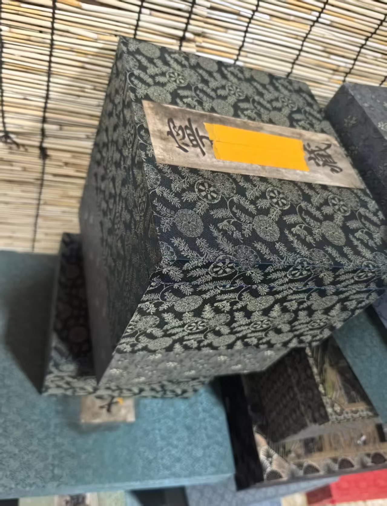 锦盒鎏金铜器摆件 仿古物件通用链接一物一拍请截好图备注发货