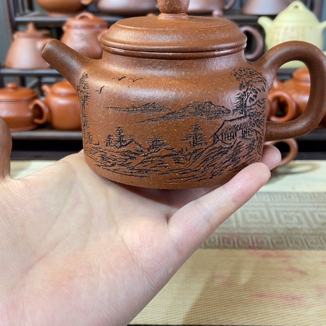 茶壶紫砂全手工制作工艺流程原料